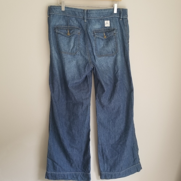 Vintage Ralph Lauren wide leg denim - Picture 6 of 7